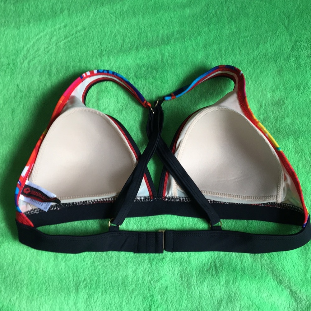 SIMON CHANG colourful bikini top - Picture 4 of 16